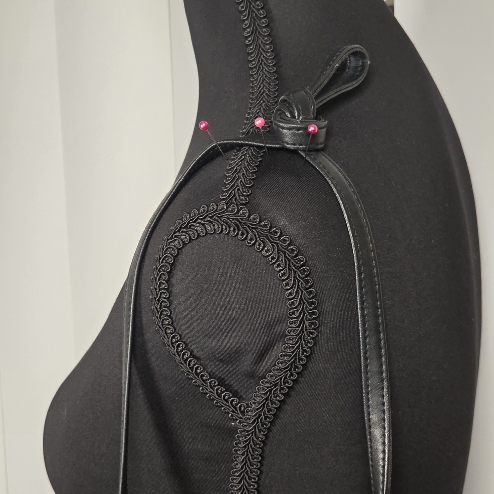 Coach 9375 Vintage Black Leather Organizer Crossbody — Made in USA - Picture 13 of 16